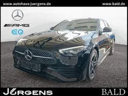 Schwarz metalliclack obsidianschwarz Gebraucht 2025 Mercedes C180 AMG Limousine | 46.880 € (Teuer)