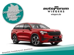 Rot Neu 2025 Skoda Kodiaq RS SUV | 48.770 € (Guter Preis)