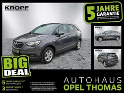 Mondstein grau/e:vulkan grau Gebraucht 2020 Opel Crossland Edition SUV | 13.490 € (Fairer Preis)
