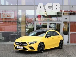 Gelb Gebraucht 2021 Mercedes A250 AMG line Limousine | 27.900 € (Fairer Preis)