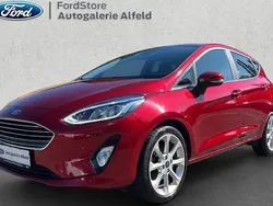 Rot Gebraucht 2018 Ford Fiesta Titanium Kleinwagen | 11.900 € (Fairer Preis)