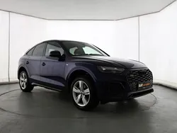 Blau Gebraucht 2022 Audi Q5 Sportback Ambiente SUV | 41.950 € (Etwas zu teuer)