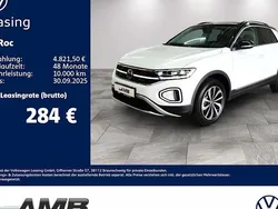 Pure white/schwarz Neu 2025 VW T-Roc IQ Drive SUV | 44.990 €