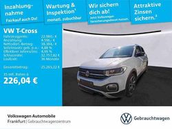 Weiß Gebraucht 2021 VW T-Cross Style SUV | 22.980 € (Fairer Preis)