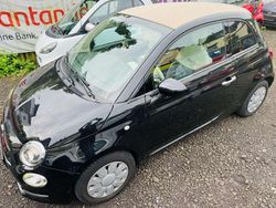 (vesuvio schwarz) Gebraucht 2016 Fiat 500 Lounge Cabrio | 9.999 € (Teuer)