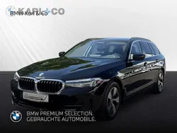 Schwarz Gebraucht 2022 BMW 520 Sport Line Kombi | 31.388 € (Guter Preis)