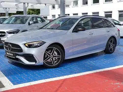 Metalliclack hightechsilber Gebraucht 2024 Mercedes C200 AMG Kombi | 45.890 € (Etwas zu teuer)