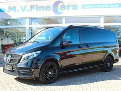 Schwarz Gebraucht 2021 Mercedes V220 Avantgarde Edition Van / Kleinbus | 54.800 € (Teuer)