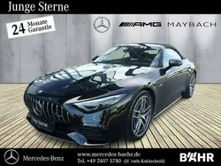Lack obsidianschwarz (metallic) Gebraucht 2024 Mercedes SL43 AMG AMG Cabrio | 104.950 €