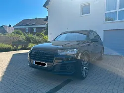 Schwarz Gebraucht 2019 Audi Q7 S-Line SUV | 47.200 € (Teuer)