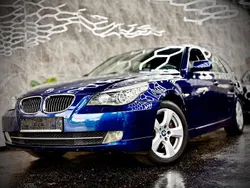 Blau Gebraucht 2008 BMW 530 Advantage Kombi | 4.999 € (Guter Preis)