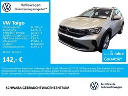 Ivory silver metallic Gebraucht 2024 VW Taigo R SUV | 22.370 € (Fairer Preis)