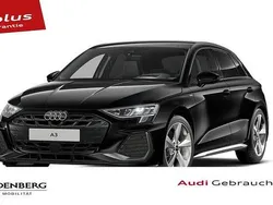 Schwarz Gebraucht 2025 Audi A3 Sportback S-Line Limousine | 34.530 € (Superpreis)