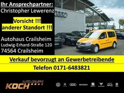 Gelb Gebraucht 2020 VW Caddy Trendline Van / Kleinbus | 13.900 € (Fairer Preis)