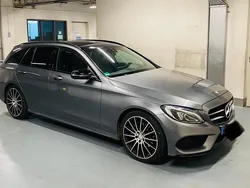 Grau Gebraucht 2016 Mercedes C180 AMG line Kombi | 16.700 € (Fairer Preis)
