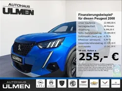 Blau Gebraucht 2021 Peugeot 2008 GT SUV | 22.980 € (Fairer Preis)