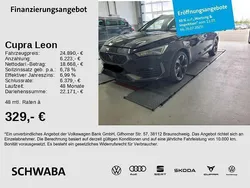 Midnight schwarz Gebraucht 2022 Cupra Leon Kombi | 24.890 € (Guter Preis)