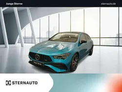 Metalliclack hyperblau Gebraucht 2023 Mercedes CLA35 AMG Premium Plus Kombi | 49.504 € (Etwas zu teuer)