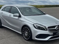 Silber Gebraucht 2018 Mercedes A180 AMG line Limousine | 15.990 € (Fairer Preis)