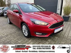 Candyrot metallic Gebraucht 2018 Ford Focus Cool & Connect Limousine | 10.399 € (Fairer Preis)