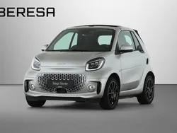 Silber bodypanels in cool silver (metallic) Gebraucht 2021 Smart ForTwo Electric Drive Brabus Cabrio | 15.980 € (Fairer Preis)