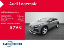 Grau Neu 2025 Audi Q4 Sportback e-tron Sport SUV | 55.380 € (Fairer Preis)