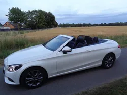 Weiß Gebraucht 2017 Mercedes C200 Cabrio | 25.900 € (Guter Preis)