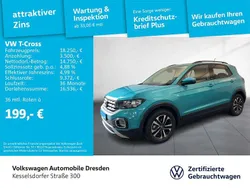 Blau Gebraucht 2020 VW T-Cross United SUV | 18.250 € (Fairer Preis)