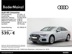 Florettsilber metallic Gebraucht 2021 Audi A6 S-Line Limousine | 41.930 € (Fairer Preis)