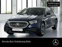 Blau Gebraucht 2024 Mercedes E220 AMG Limousine | 57.890 € (Fairer Preis)