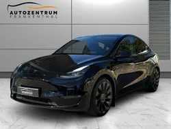 Schwarz Gebraucht 2022 Tesla Model Y Long Range SUV | 43.990 € (Teuer)