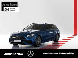 Metalliclack spektralblau Gebraucht 2024 Mercedes C300 AMG Kombi | 48.890 € (Teuer)