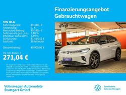 Gletscherweiß metallic/schwarz Gebraucht 2025 VW ID.4 GTX SUV | 39.330 € (Guter Preis)
