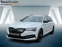 Moonweiß perleffekt Gebraucht 2021 Skoda Superb SportLine Kombi | 26.670 € (Fairer Preis)