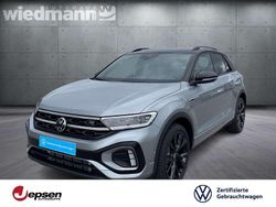 Pyritsilber metallic / schwarz Gebraucht 2024 VW T-Roc R-line SUV | 32.770 € (Fairer Preis)