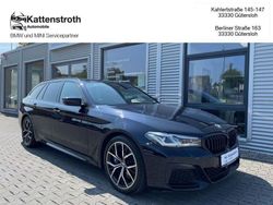 Carbonschwarz (metallic) Gebraucht 2021 BMW 530 M Sport Kombi | 33.900 € (Etwas zu teuer)