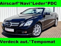 Schwarz Gebraucht 2010 Mercedes E250 Avantgarde Cabrio | 13.780 € (Fairer Preis)