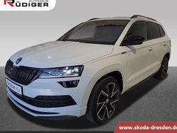 Moonweiss metallic met. Gebraucht 2021 Skoda Karoq SportLine SUV | 28.740 € (Fairer Preis)
