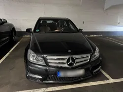 Schwarz Gebraucht 2013 Mercedes C180 AMG line Limousine | 11.999 €
