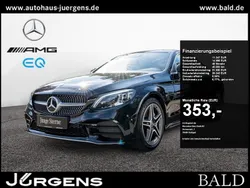 Schwarz metalliclack obsidians Gebraucht 2022 Mercedes C220 AMG Coupé | 36.880 € (Guter Preis)