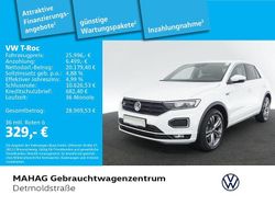 Pure white Gebraucht 2022 VW T-Roc R-line SUV | 25.996 € (Superpreis)