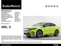 Mambagrün Gebraucht 2023 Skoda Enyaq iV RS SUV | 44.620 € (Fairer Preis)