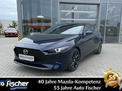 Blau Gebraucht 2023 Mazda 3 Exclusive-Line Limousine | 29.990 € (Teuer)