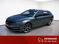 Quarzgrau Gebraucht 2021 Skoda Superb SportLine Kombi | 27.980 € (Superpreis)