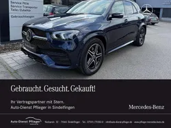 Blau Gebraucht 2022 Mercedes GLE350e AMG SUV | 54.990 € (Etwas zu teuer)