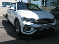 Weiß Gebraucht 2024 VW T-Roc Cabriolet R-line Cabrio | 33.800 € (Fairer Preis)