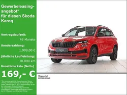 Rot Neu 2025 Skoda Karoq SportLine SUV | 40.180 € (Teuer)