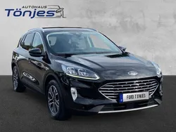 Obsidianschwarz (metallic) Gebraucht 2020 Ford Kuga Titanium X SUV | 24.980 € (Etwas zu teuer)