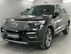 Obsidianschwarz metallic Gebraucht 2021 Ford Explorer Platinum SUV | 39.990 € (Superpreis)