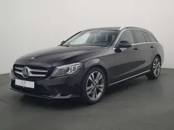Schwarz/baltic black Gebraucht 2018 Mercedes C220 Avantgarde Kombi | 20.990 € (Fairer Preis)